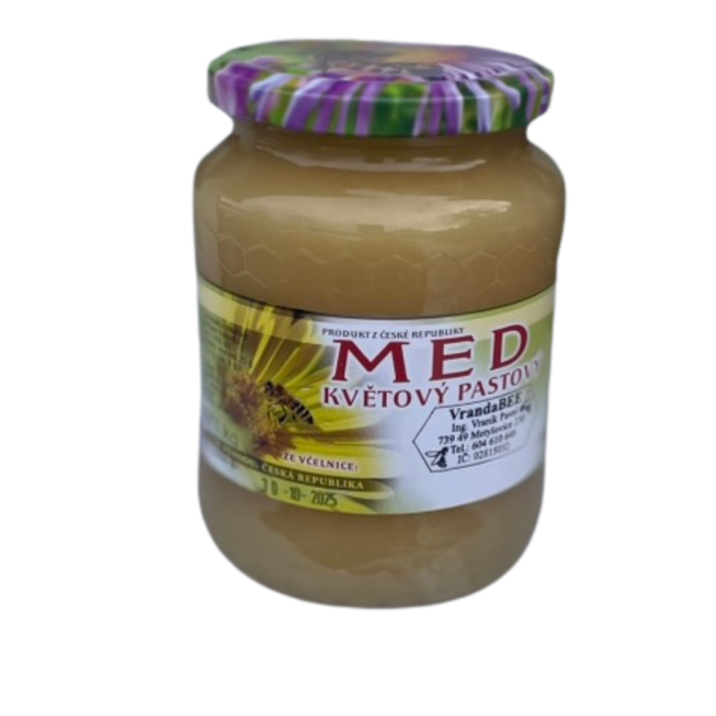 Pastovaný med 1 kg